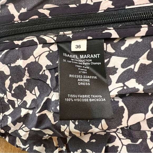 Isabel Marant Etoile Arone Mini Dress Size 4‎ - Picture 5 of 5